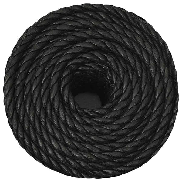 Rep svart 14 mm 25 m polypropen
