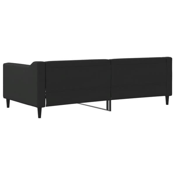 Dagbädd svart 90x190 cm tyg