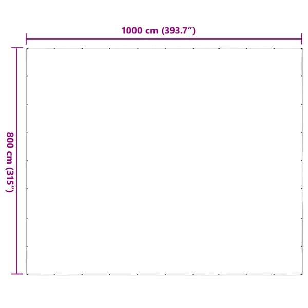 Växtskydd Transparent 8 x 10 m PE