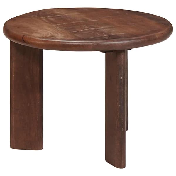 Nesting Kaffe Bord 3 pcs Mörkbrun Massivt mangoträ
