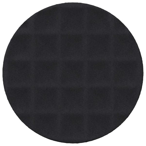 Möbelkuddar 2 pcs Svart Ø 14 x 4 mm EVA