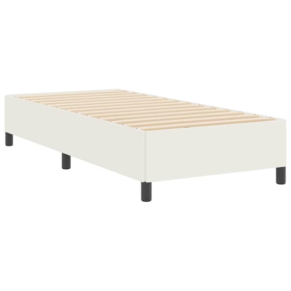 Bäddfjäder Gräddvit 90 x 200 cm Kordread tyg