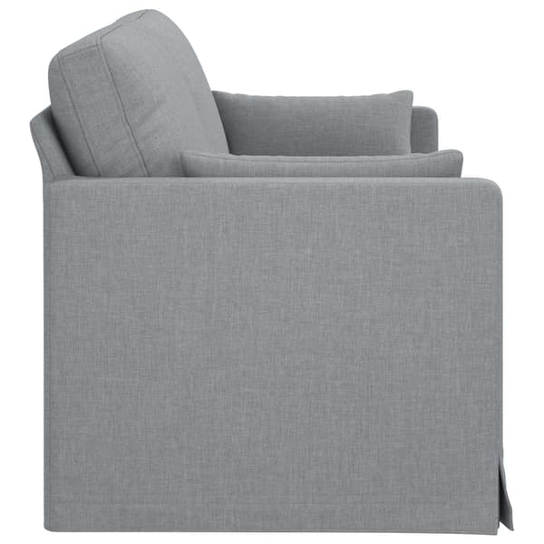 Soffa Ljusgrå 78 x 78 x 80 cm tyg