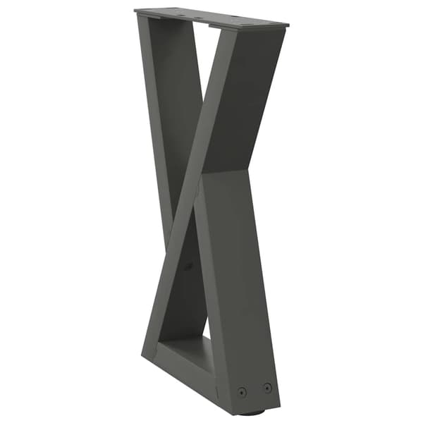 Soffbordsben 2 st antracit 28x(42-43,3) cm stål