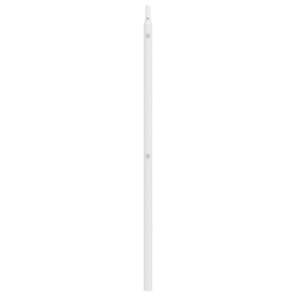 Ersättningsgavel metall vit 200 cm