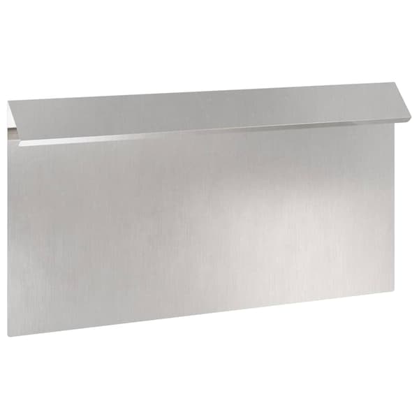 Snigelfence 50 x 3,5 x 25 cm Rostfritt stål Silver