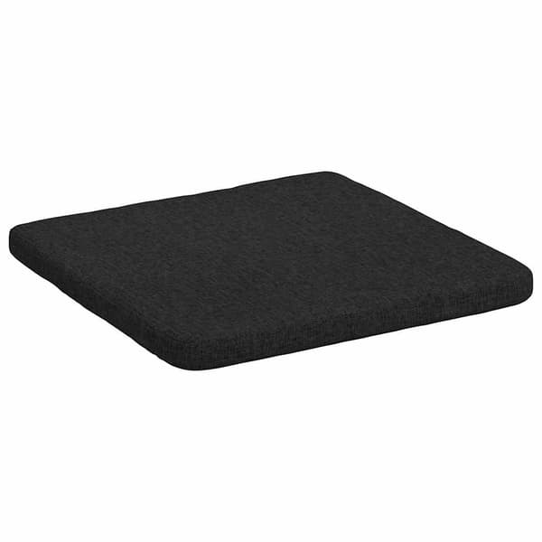 Sittkuddar 4 pcs Svart 40 x 40 x 3 cm tyg