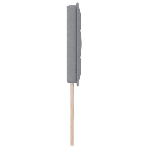 Huvudgavel Ljusgrå 200 cm tyg