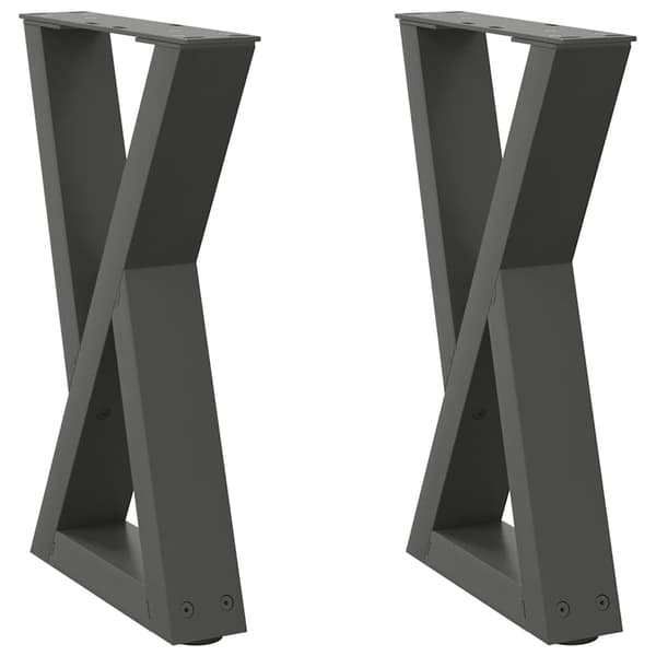 Soffbordsben 2 st antracit 28x(42-43,3) cm stål