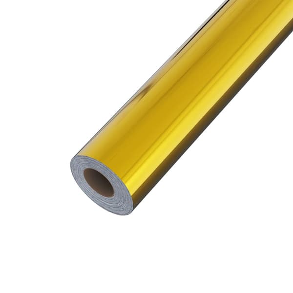 Dekorplast guld högglans 500x90 cm PVC