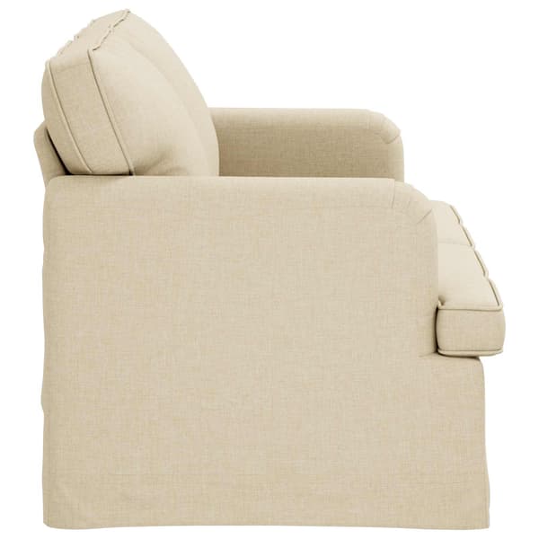 Soffa Kräm 144 x 80 x 85 cm tyg