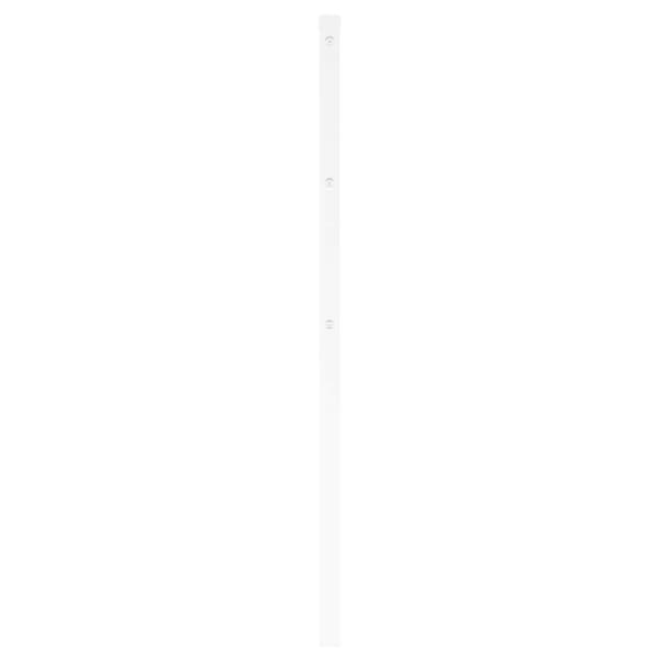 Ersättningsgavel metall vit 193 cm