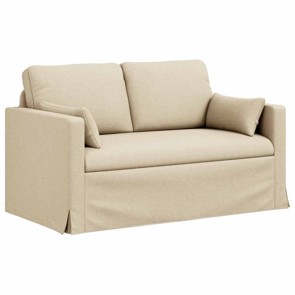 Soffa Kräm 139 x 78 x 80 cm tyg