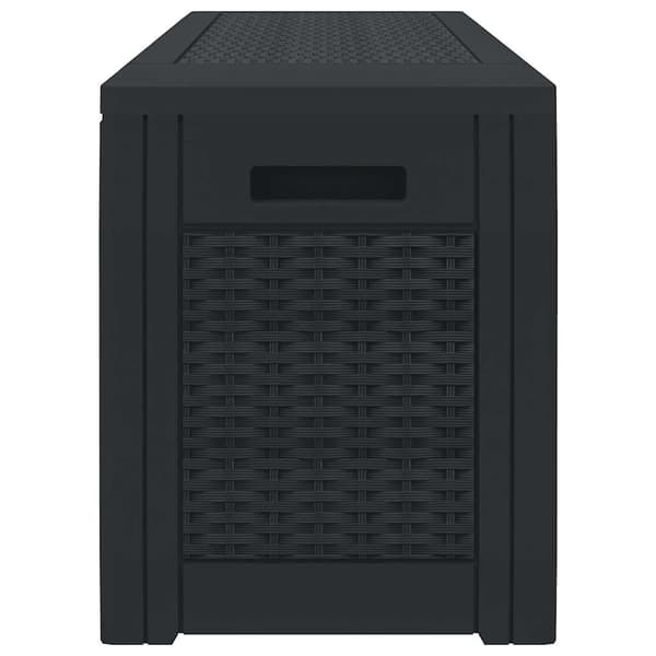 Dynbox antracit 119x48x60 cm polypropen