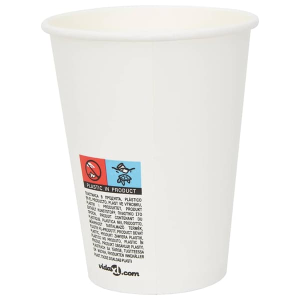 Kaffekoppar i papper med lock 1000 st 12oz 300ml