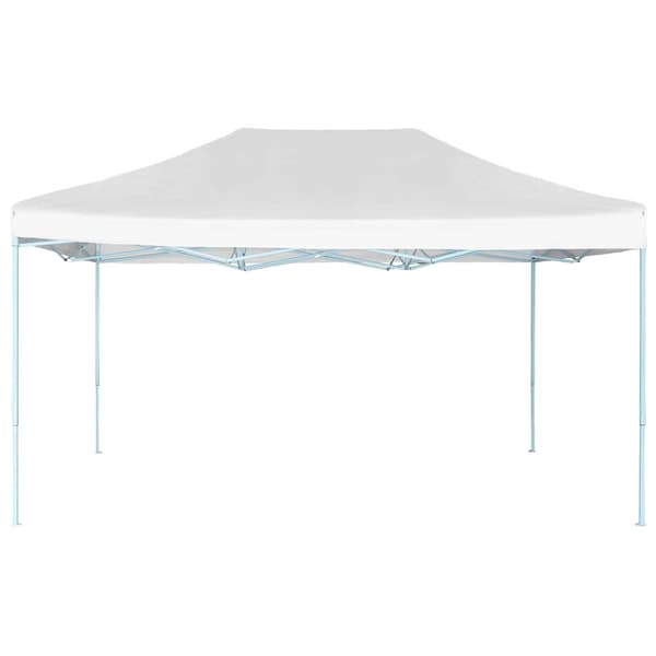 Hopfällbart partytält 3x4,5 m vit