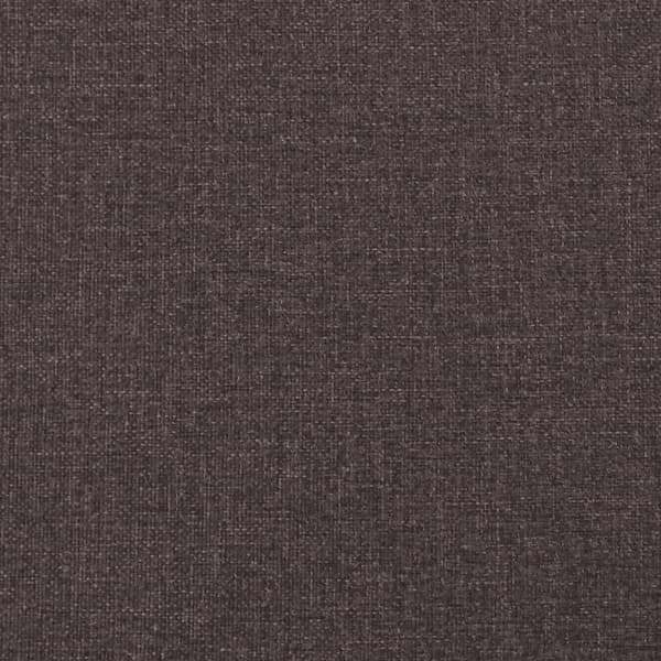 Headboard Cushion "Hvar" Dark Brown 140 cm Fabric