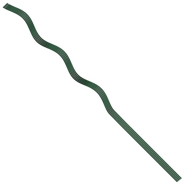 Växtstöd 5 pcs Grön 110 x 0.6 x 0.6 cm Stål