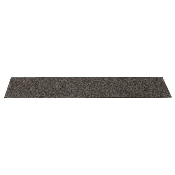 Trappmattor självhäftande 15 st 76x20 cm antracit rektangulära