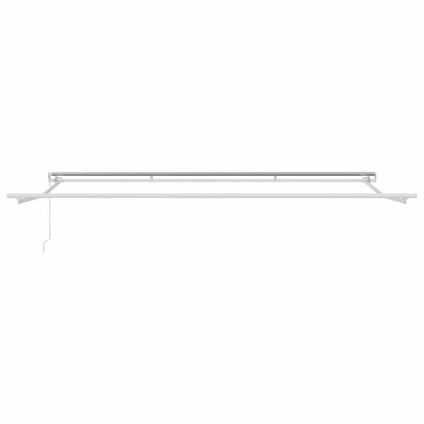 Markisram Vit 450 × 350 cm Aluminium