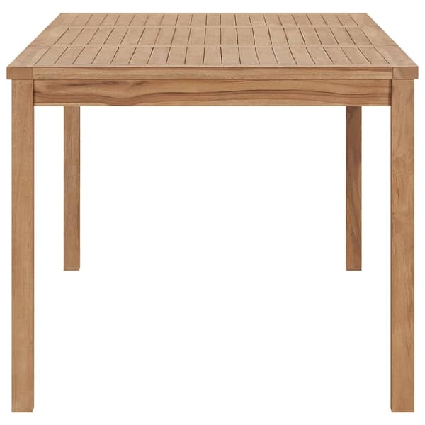 Trädgårdsbord 180x90x77 cm massiv teak