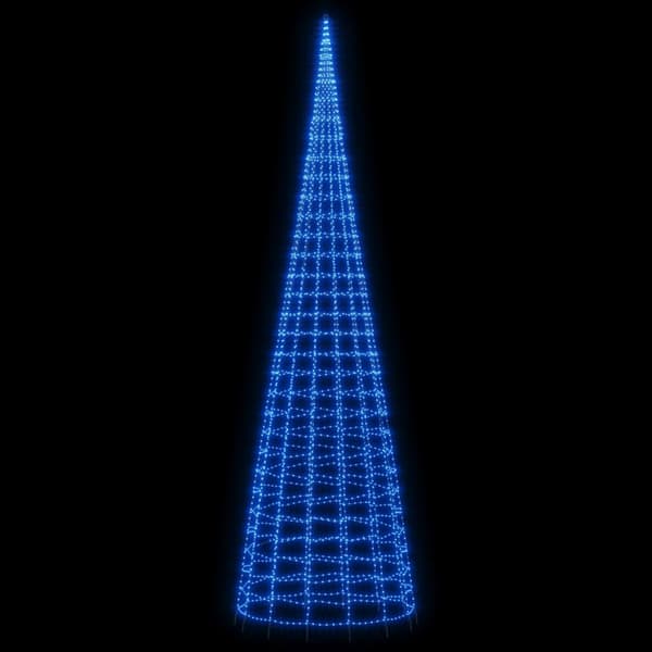 LED julgran 3000 LEDs blå 800 cm