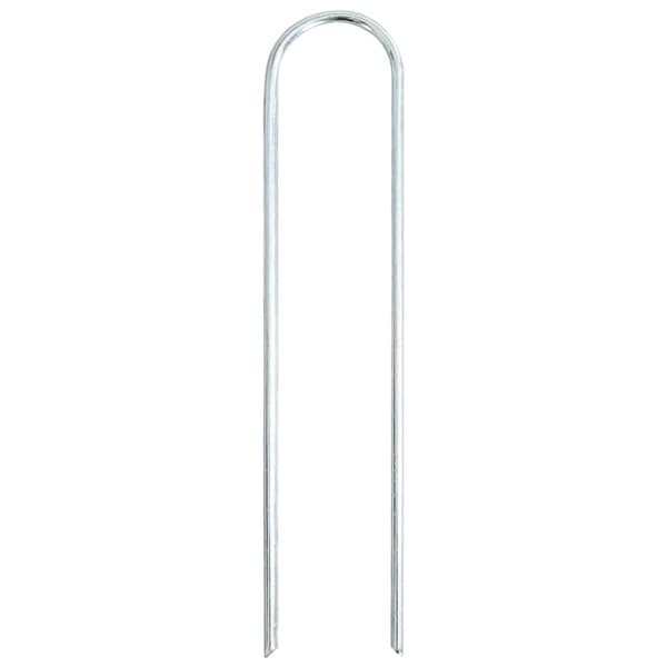 Markpinne U-format 25 st 20x3,5 cm galvaniserat stål