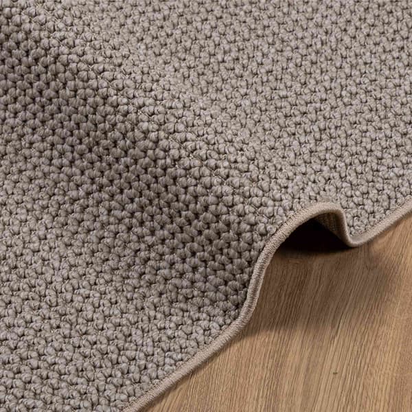 Områdesmattor Rektangulär LUGO Taupe 240 x 340 cm Polyester