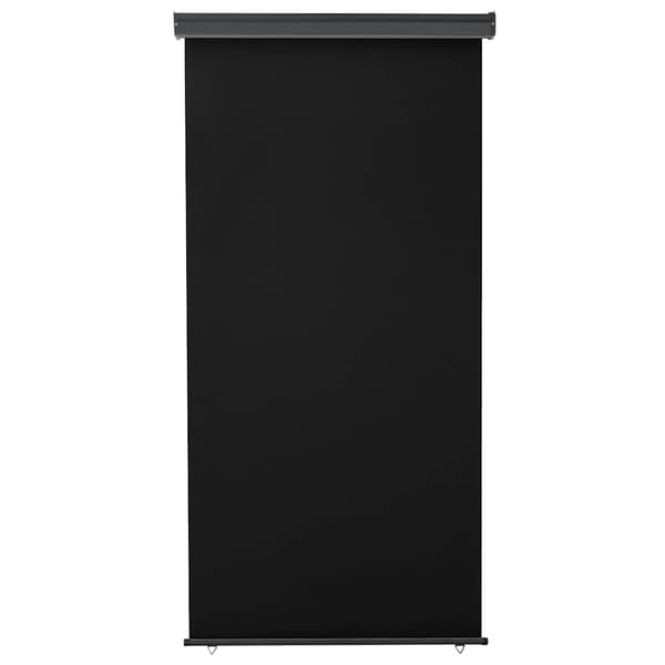 Balkongmarkis 125x250 cm svart