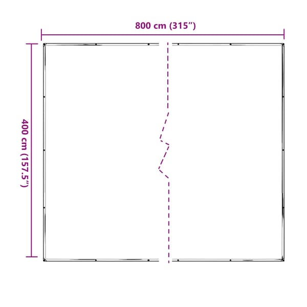 Växtskydd Transparent 4 x 8 m PE