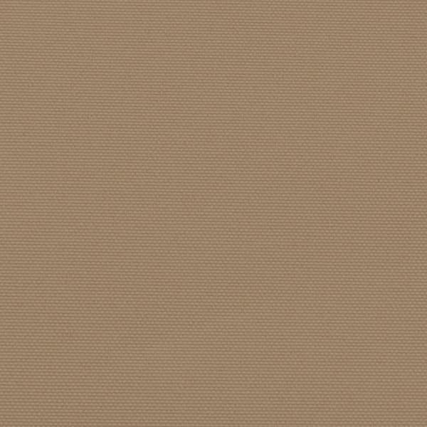 Infällbar sidomarkis taupe 140x600 cm