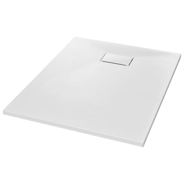 Duschkar SMC vit 100x80 cm