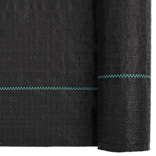 Ogräsmatta svart 2x50 m PP