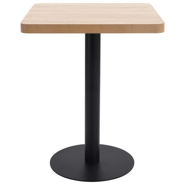 Bistrobord ljusbrun 60X60 cm MDF