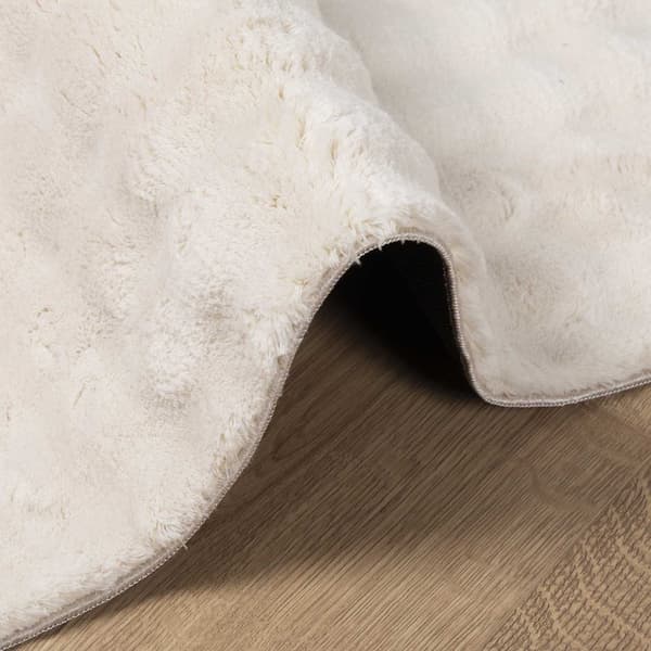 Områdesmattor Rektangulär SIROLO Beige 150 x 80 cm Polyester