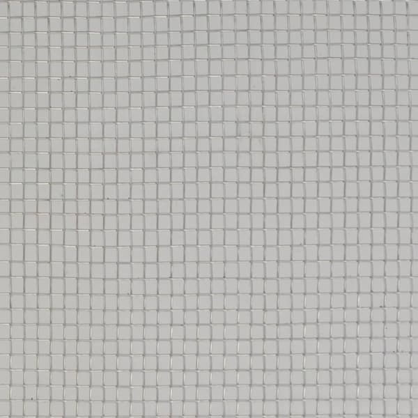 Trådstängsel 100 x 500 cm Mesh Rostfritt stål 201 Silver