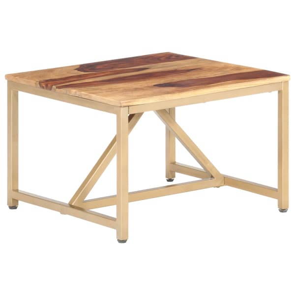 Sidobord 60x60x40 cm massivt trä