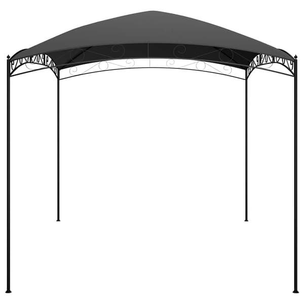 Paviljong 3x4x2,65 m antracit 180 g/m²
