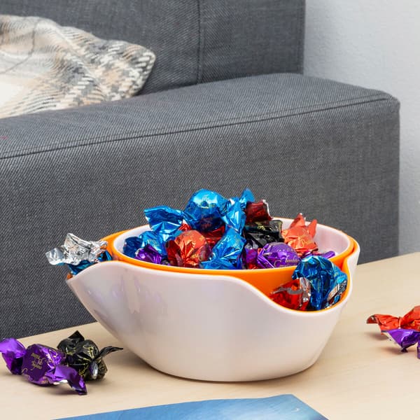 2-i-1 Snackskål InnovaGoods 2 Dele