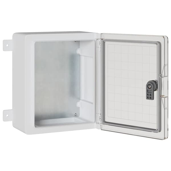Kontrollskåp Grå 32 x 13 x 30 cm ABS Plast