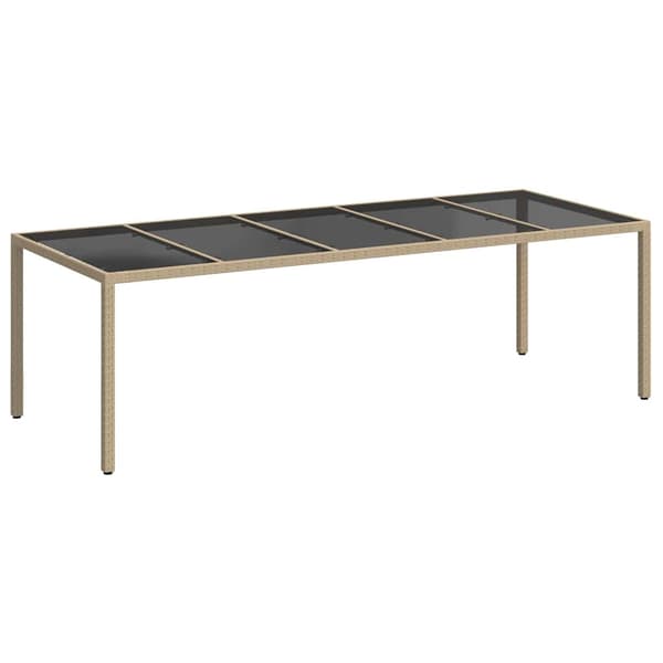 Trädgårdsbord Beige konstrotting