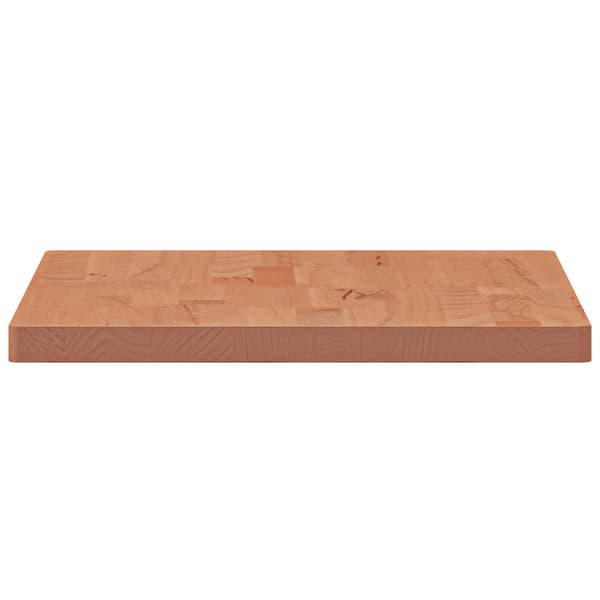 Bordsskiva 60x40x2,5 cm rektangulär massivt bokträ
