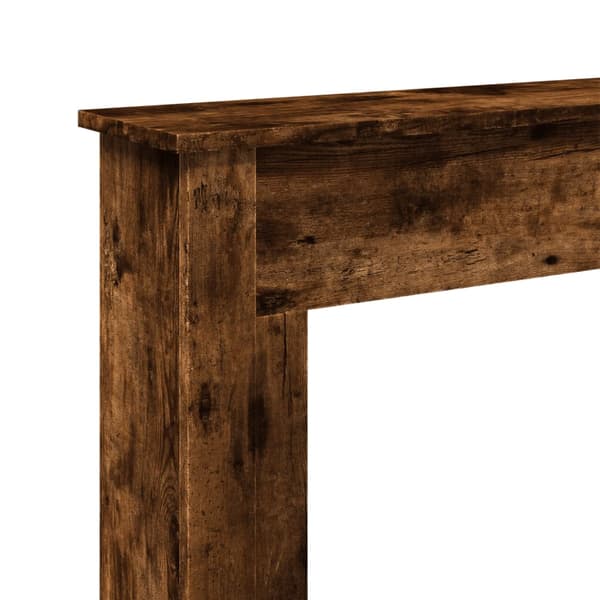 Spiselkrans rökfärgad ek 75x20x87,5 cm konstruerat trä