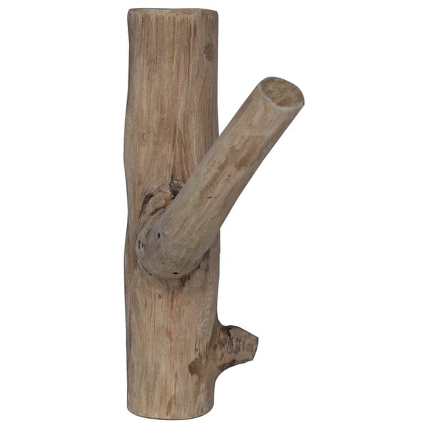 Krok Brun 4 x 4 x 14 cm Solid återvunnen trä