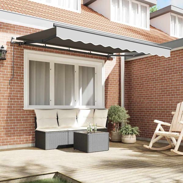 Markisram Antracit 3,5 x 2 m Metall