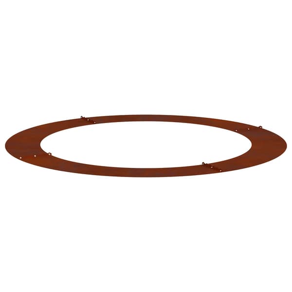 lämplig för Flat trädring Rostig Ø90/120 cm