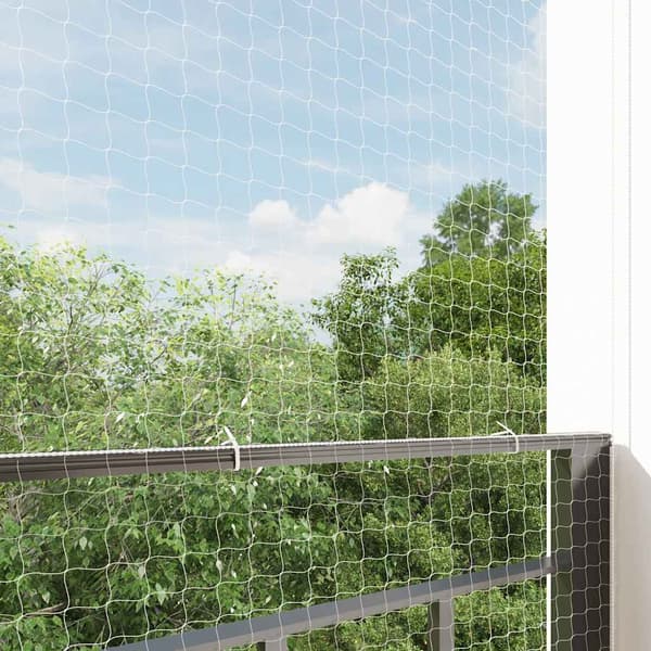 Katnät transparent 8x3 m nylon
