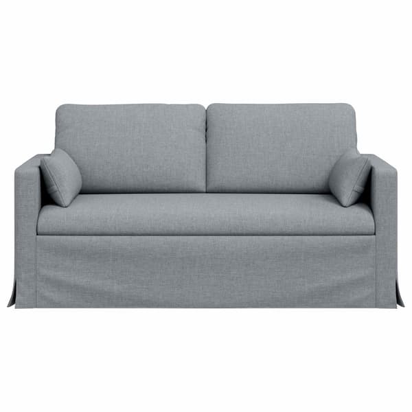 Soffa Ljusgrå 158 x 78 x 80 cm tyg