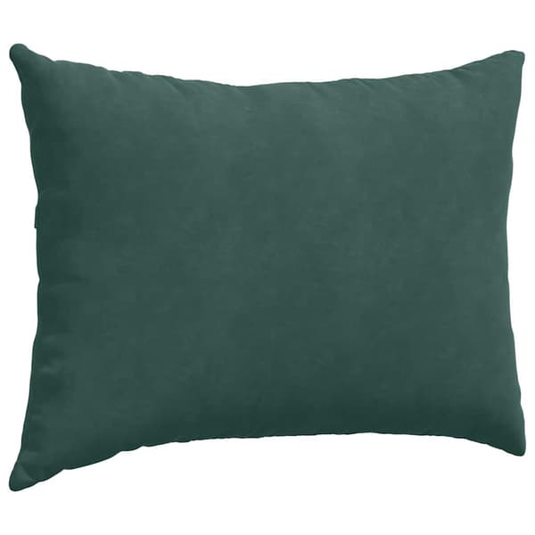 Sofakuddar 2 pcs Mörkgrön 70 x 50 cm Kordread tyg