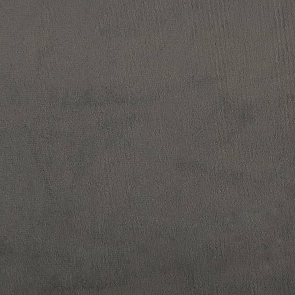 Sänggavel mörkgrå 180x5x118/128 cm sammet